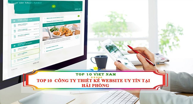 Danh sách top 10 thiết kế web tại Hải Phòng